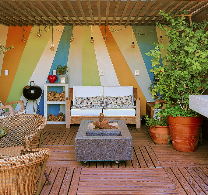 Ambiente acolhedor projetado pela Studio Up